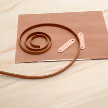 Load image into Gallery viewer, DIY X Stitch Cross Bag Making kit add Thread needle set Leather craft P0000DPT