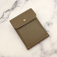 Load image into Gallery viewer, DIY Leather All in ONE Half wallet Making Kit real Leather MLT P0000DSE