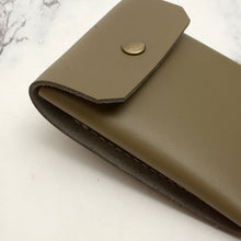 Load image into Gallery viewer, DIY Leather All in ONE Half wallet Making Kit real Leather MLT P0000DSE