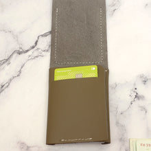 Load image into Gallery viewer, DIY Leather All in ONE Half wallet Making Kit real Leather MLT P0000DSE