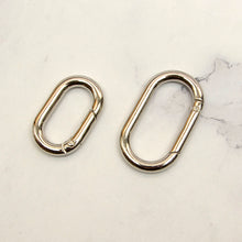 Load image into Gallery viewer, Open Oval Ring Two Size Key Ring Making Sub-materials Leather craft tools MLT - P0000DTC