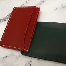 Load image into Gallery viewer, DIY Leather quick pocket card case Making Kit real Leather MLT P0000DTE
