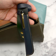 Load image into Gallery viewer, DIY Leather pen pouch for a bag Making Kit real Leather MLT P0000DTI