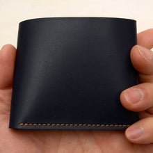 Load image into Gallery viewer, DIY Leather Simple easy Half wallet Making Kit real Leather MLT P0000DUD