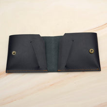 Load image into Gallery viewer, DIY Leather Simple easy Half wallet Making Kit real Leather MLT P0000DUD