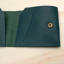 Load image into Gallery viewer, DIY Leather Simple easy Half wallet Making Kit real Leather MLT P0000DUD