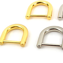 Load image into Gallery viewer, open-type D-ring 12 mm for handmade bags leather craft tools MLT-P0000CQK