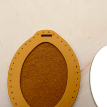 Load image into Gallery viewer, DIY Lemon Mirror Making Kit Thread needle can be added Leather craft tools MLT-P0000DUI