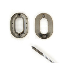 Load image into Gallery viewer, High quality Brass Oval eyelet 17,20mm Made in Korea, Leather craft tool. MLT-P0000CTV