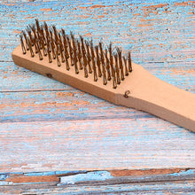 Load image into Gallery viewer, Steel Wire Brush For Rust Removal and Stain Removal, leather craft tools MLT-P0000DAE