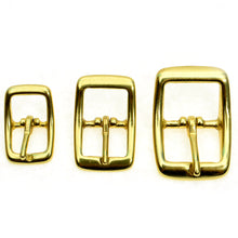 Load image into Gallery viewer, Solid Brass Round Buckle: Belt Straps, Bag Making (15~25mm) leather Craft MLT-P0000DBZ