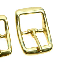 Load image into Gallery viewer, Solid Brass Round Buckle: Belt Straps, Bag Making (15~25mm) leather Craft MLT-P0000DBZ