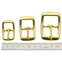 Load image into Gallery viewer, Solid Brass Round Buckle: Belt Straps, Bag Making (15~25mm) leather Craft MLT-P0000DBZ