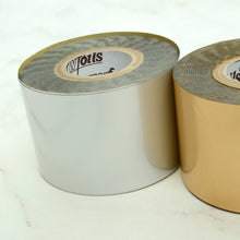 Load image into Gallery viewer, ITW Foils Hot stamp foil(Matte Gold, Matte Silver) Foil Stamped for vegetable leather, Leather Craft tools MLT-P0000DCM