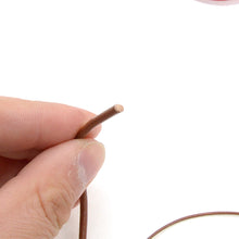 Load image into Gallery viewer, Round Oil Genuine leather Cord 2mm - 1meter, staight color leather cord, bracelet items, leather supplies MLT- P0000DGZ