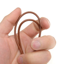 Load image into Gallery viewer, Round Oil Genuine leather Cord 2mm - 1meter, staight color leather cord, bracelet items, leather supplies MLT- P0000DGZ