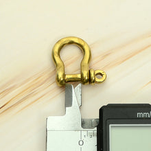 Load image into Gallery viewer, Solid Brass Shackle making keyring Leather craft tools MLT-P0000DLA