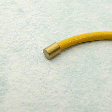 Load image into Gallery viewer, Leather cord (Strap) Tab Brass Version 10 pcs, Leather craft tools MLT-P0000DLD