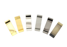 Load image into Gallery viewer, Simple Steel Money Clip ver.2 60mm DIY Clip Wallet Accessory MLT-P0000CBO