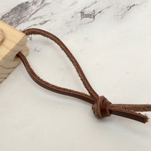 Load image into Gallery viewer, genuine leather cowhide flat leather strap 3,5,10mm leather strap 1meter bag necklace mask strap key ring leather craft MLT- P0000DLT