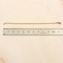 Load image into Gallery viewer, Ball Chain for Military Dog Tag 12cm 2.5mm(10 Pieces), Leather craft tools MLT- P0000DPF