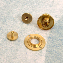 Load image into Gallery viewer, Leather Craft Bag Decoration Soild Brass Hook Decoration Deutsche Lock Decoration, suitcase buckle,Bag Making Suppliers Leather craft tools MLT-P0000DPI