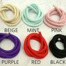 Load image into Gallery viewer, 9mm Round Knot String Handle Rope Webbing Strap leash Making MLT-P0000DQX