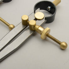Load image into Gallery viewer, Brass wheel Dividers, Compass for leather divide. Leather Craft Tool -MLT- P0000DGX