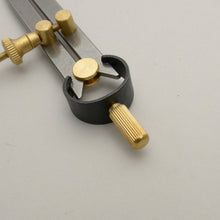 Load image into Gallery viewer, Brass wheel Dividers, Compass for leather divide. Leather Craft Tool -MLT- P0000DGX