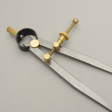 Load image into Gallery viewer, Brass wheel Dividers, Compass for leather divide. Leather Craft Tool -MLT- P0000DGX
