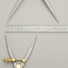 Load image into Gallery viewer, Brass wheel Dividers, Compass for leather divide. Leather Craft Tool -MLT- P0000DGX