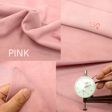 Load image into Gallery viewer, GOATSKIN Suede Leather 4~5 sq ft, Finished Goatskin Leather (NOT Cutting size,4~5 sq ft overall) Leather crafting MLT- P0000DQT