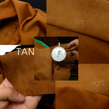 Load image into Gallery viewer, GOATSKIN Suede Leather 4~5 sq ft, Finished Goatskin Leather (NOT Cutting size,4~5 sq ft overall) Leather crafting MLT- P0000DQT
