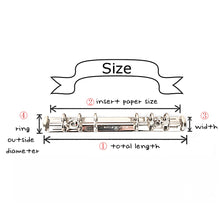 Load image into Gallery viewer, Book Binder ornament - Multi Binder(2 kinds size of it) Leather Craft tools MLT-P0000BDY