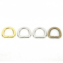 Load image into Gallery viewer, 13mm Inside Diameter D Ring for handmade bags leather craft tools MLT-P0000BHP