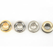 Load image into Gallery viewer, 8mm, 10mm eyelet with washer - Gold, Silver, Silver matte, Antique , Leather craft tools P0000BIV