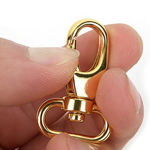 Load image into Gallery viewer, Round Swivel Clips -15mm(0.59") Plated Metal, Leather craft tools, for 15mm straps,Bag Making Suppliers MLT- P0000BHX