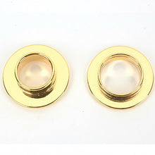 Load image into Gallery viewer, 8mm, 10mm eyelet with washer - Gold, Silver, Silver matte, Antique , Leather craft tools P0000BIV