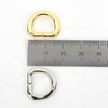 Load image into Gallery viewer, 13mm Inside Diameter D Ring for handmade bags leather craft tools MLT-P0000BHP