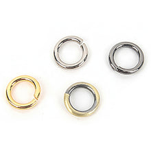 Load image into Gallery viewer, 6,8mm O-Rings, Inside Diameter(Outside diameter 10,12mm), 1Set of 10 pcs Leather craft tools MLT- P0000BKX