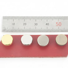 Load image into Gallery viewer, High quality Flat Cap Rivets (10set) – 9.5mm Zinc Alloy Studs, DIY Leather Accessories MLT- P0000BNJ