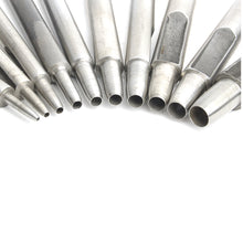 Load image into Gallery viewer, Steel Leather Hole Punch Tool - 1-20mm Sizes-craft punch, Leather craft tool-MLT- P00000GX