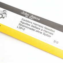 Load image into Gallery viewer, John James Saddler Needles: Leather Hand Sewing Harness Needles MLT- P00000MU