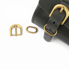 Load image into Gallery viewer, Buckle and ring, DIY Bycycle rear bag Hardware set Leathert craft tools, MLT-P00000BP