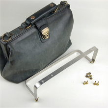 Load image into Gallery viewer, Metal Doctor Bag Frame: Internal Dulles Bag Hardware (21cm~38cm) Leather craft tool MLT-P00000ID