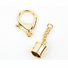 Load image into Gallery viewer, Tassel Cap with Lobster Clasp Hook Ver.1 Zinc Metal Alloy (14mm X 13mm) P00000SH