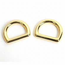 Load image into Gallery viewer, 15/20mm Classic D-Ring (Metal) Inside Diameter, D-Ring,color: Gold,Silver,Antique MLT-P0000BHM