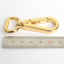 Load image into Gallery viewer, 20mm Swivel Lobster Clasps: Plated Metal Bag Straps, Leathercraft Tool P00000UK