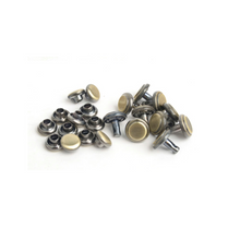 Load image into Gallery viewer, High quality 9.5mm(diameter) Double Round Cap Rivets Rapid Studs Leather DIY making asscessories(10set)-MLT-P00000UT