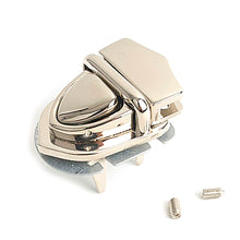 Load image into Gallery viewer, Triangle Flip Lock, Purse Clasp Hardware, Bag Making Supplies, Korea MLT- P00000VB